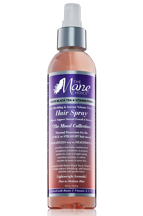 The Mane Choice Peach Black Tea & Vitamin Hair Spray (8 oz) #83