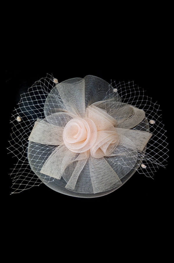 Church Hat Anastasia #SMA75001 (Beige) - pc