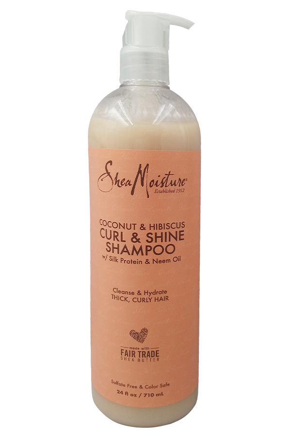 Shea Moisture Coconut & Hibiscus Curl & Shine Shampoo (24 oz) #188