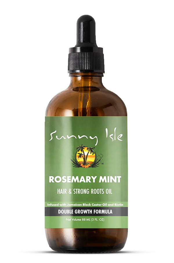 Sunny Isle Rosemary Mint Hair & Strong Root Oil (3 oz) #65