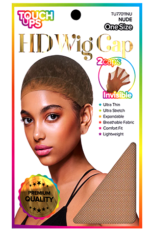 Touch Ups HD Wig Cap 2pc -Nude #TU77011NU - dz