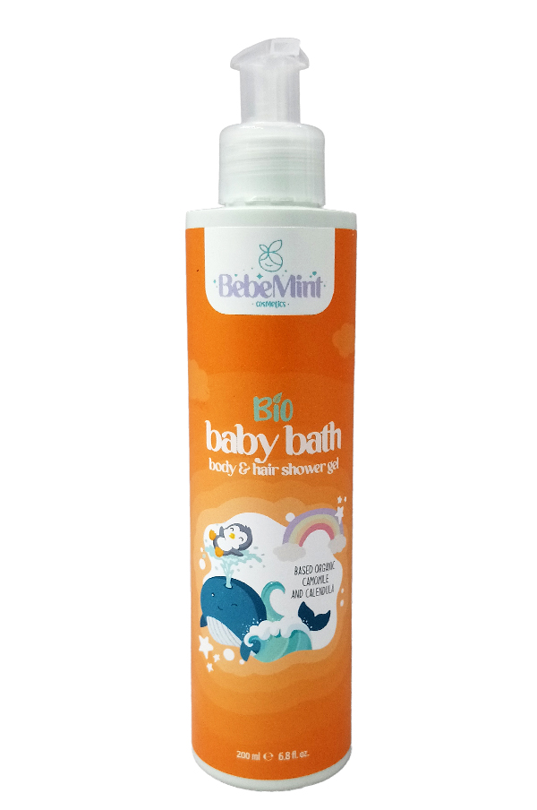 BEBEMINT Baby Bath Body & Hair Shower Gel (200 ml) #3