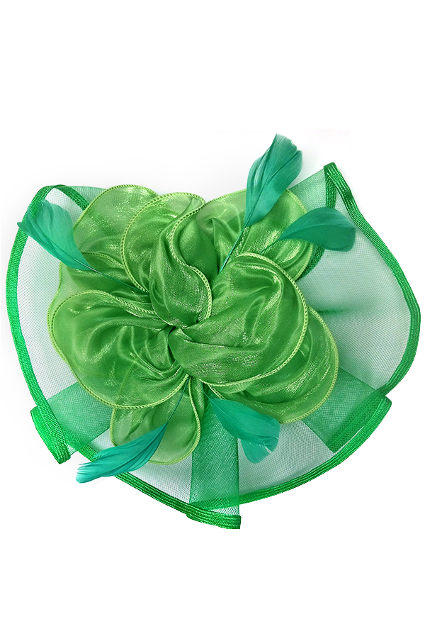 Church Hat #MG07334 (Green) - pc