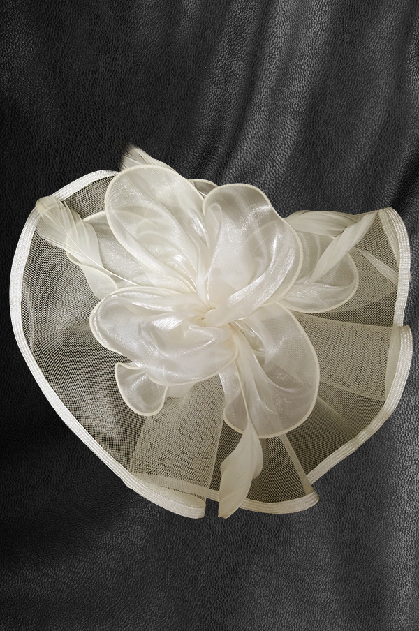 Church Hat #MG07337 (Ivory) - pc