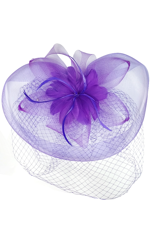 Church Hat #MG07346 (Purple) - pc