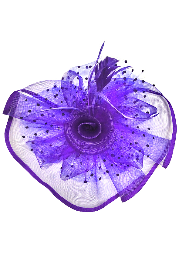 Church Hat #MG07366 (Purple) - pc