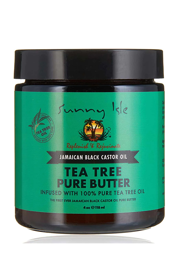 Sunny Isle Jamaican Black Castor Oil Tea Tree Pure Butter (4 oz) #74