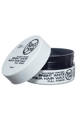 Red One Aqua Hair Wax - Bright White (150 ml) #9