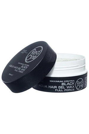 Red One Aqua Hair Gel Wax - Black (150 ml) #3