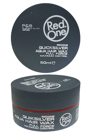 Red One Aqua Hair Wax - Quicksilver (50 ml) #15