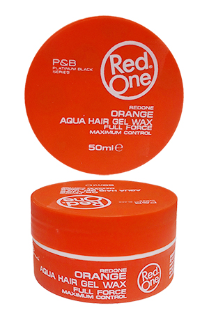 Red One Aqua Hair Gel Wax - Orange (50 ml) #11