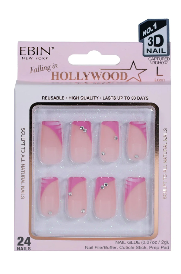 Ebin Nail 3D Hollywood L #N3DH002 - pc