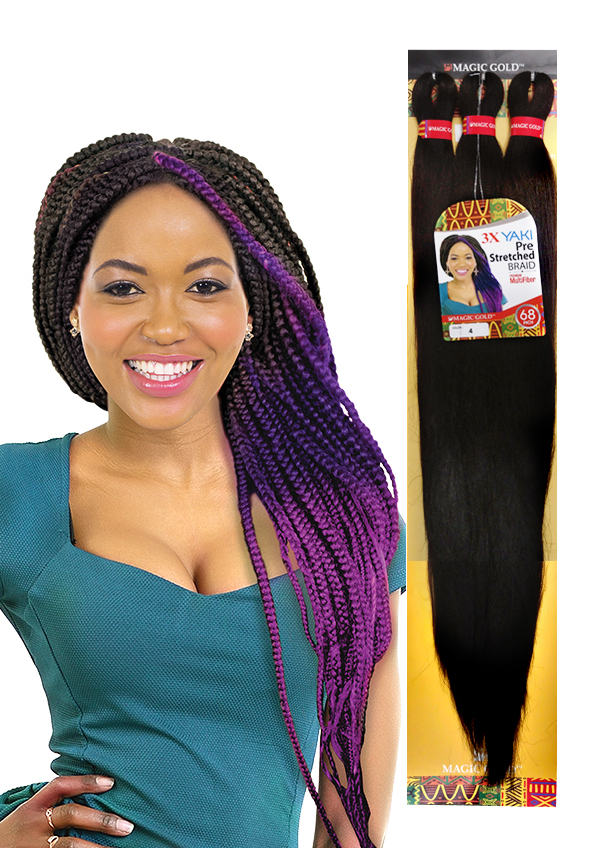 3X Yaki Pre Stretched Braid 68"