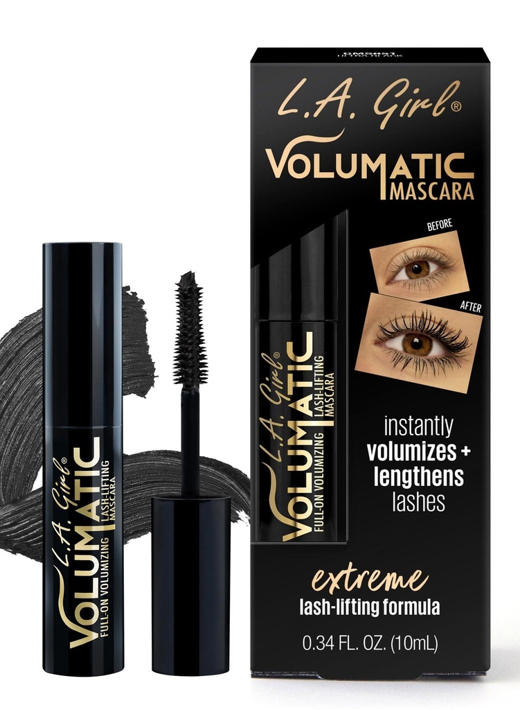 L.A. Girl Volumatic Mascara #GMS652 Black Brown -pc