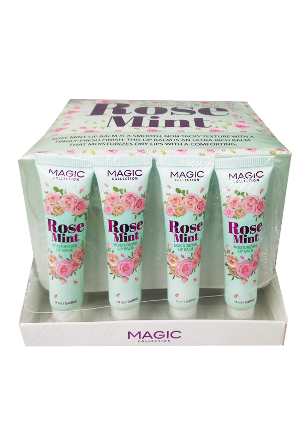 Magic Rose Mint Lip Balm (24pc/ds) #LIP75 - ds