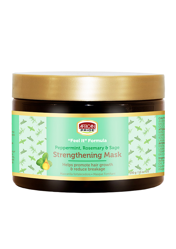 African Pride Peppermint, Rosemary & Sage Strengthening Mask (12 oz) #100