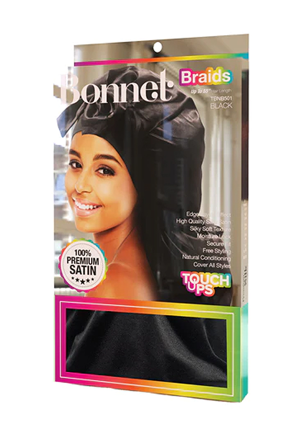 Touch Ups Bonnet Braids up to 55" #TBNB501 (Black) - pc