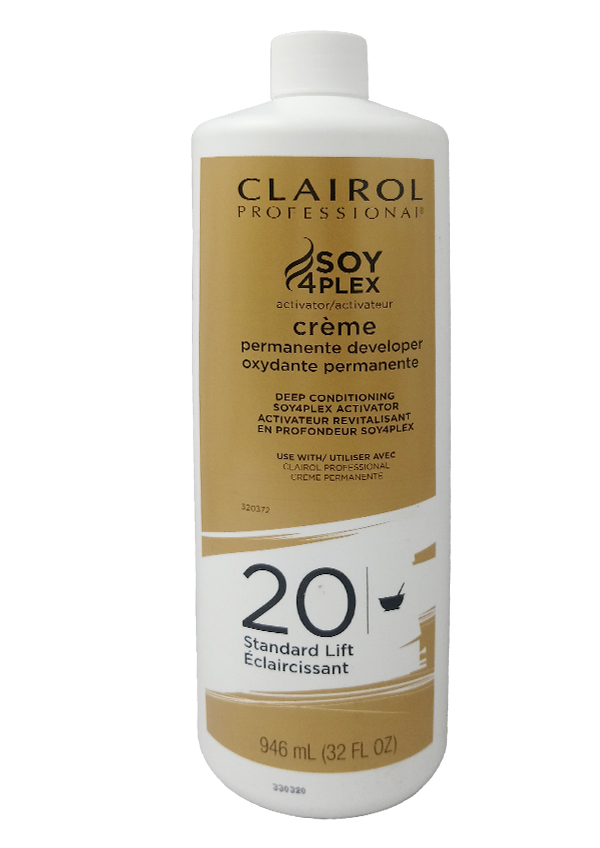 Clairol Soy4Plex Cream Permanente Developer 20 Vol (32 oz) #44