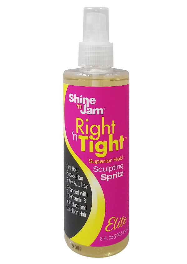 Ampro Shine-n-Jam Right'nTight Sculpting Spritz_Elite (8oz) #93