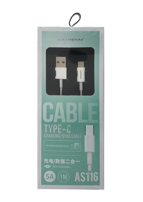AIERSENN Type-C Charging Cable for Android #AS116-pc