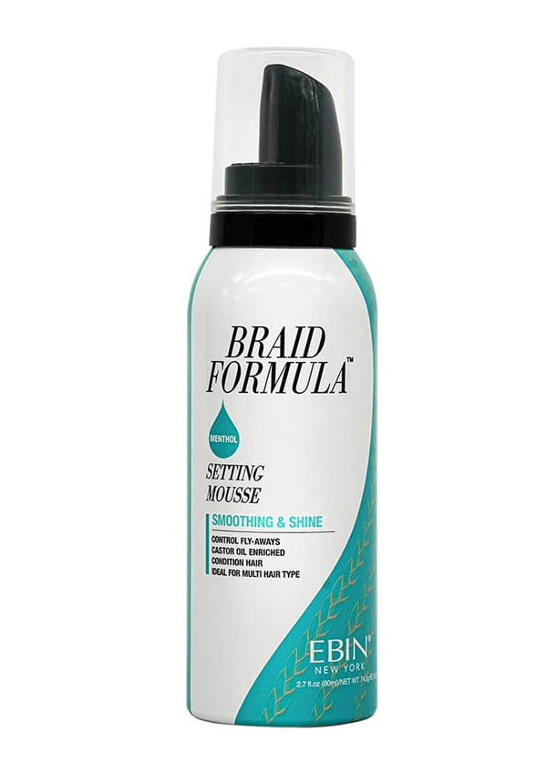 Ebin Braid Formula Setting Mousse -Smoothing & Shine (2.7 oz) #212