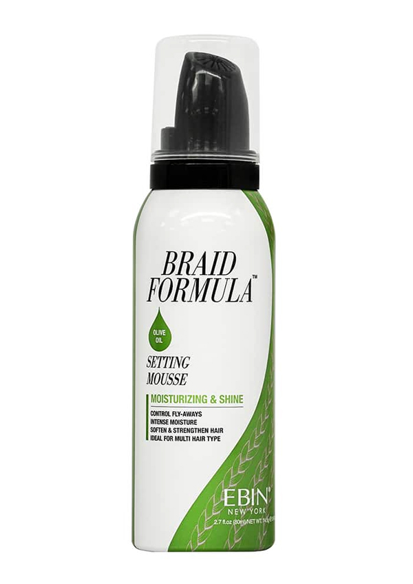 Ebin Braid Formula Setting Mousse -Moistureizing & Shine (2.7 oz) #213