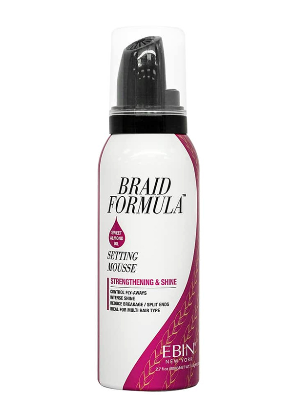 Ebin Braid Formula Setting Mousse -Strengthening & Shine (2.7 oz) #214