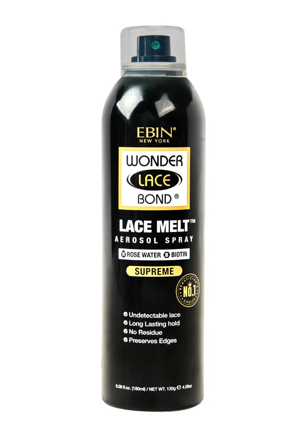 Ebin Wonder Lace Bond Melt Spray - Rose Water, Biotin (6.08 oz) #231