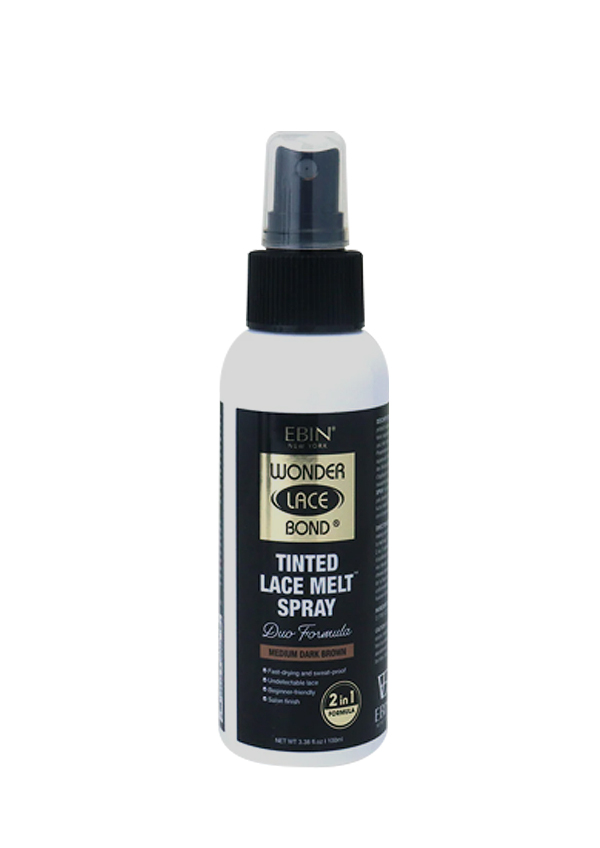 Ebin Wonder Bond Tinted Lace Melt Pump Spray - Medium Dark Brown (3.38 oz) #239