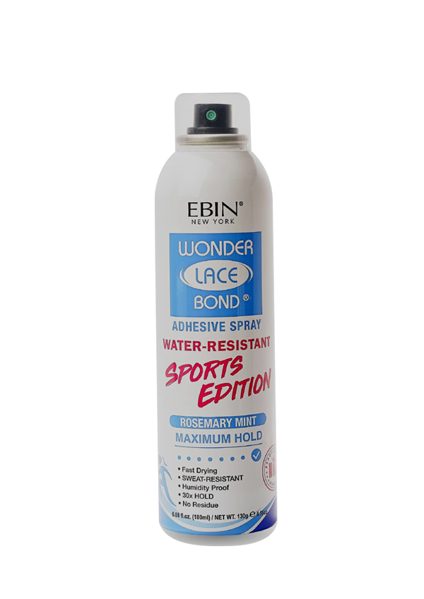 Ebin Wonder Lace Bond Adhesive Spray Sports Edition (6.08 oz) #241