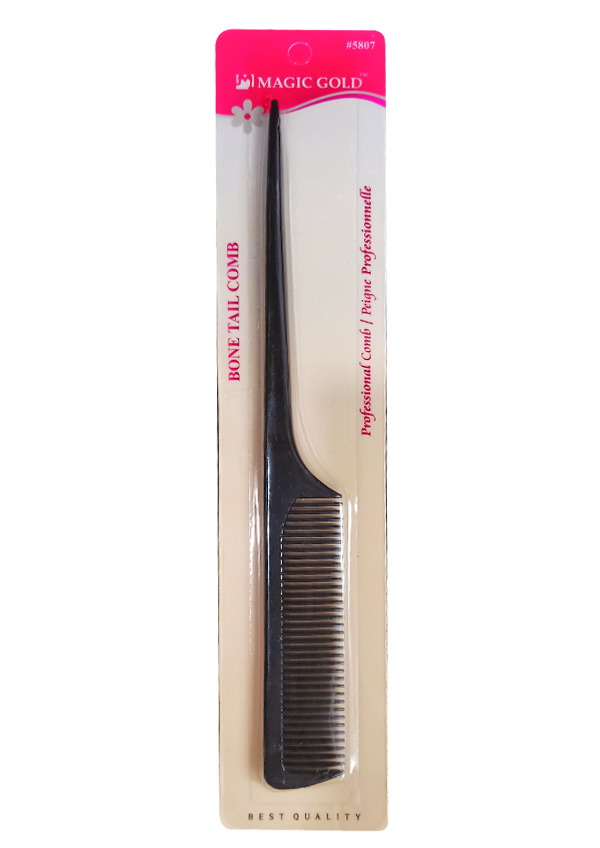 Magic Gold Bone Tail Comb #5807 -dz
