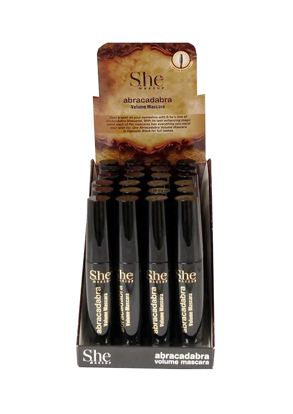 S.he Makeup Abracadabra Volum Mascara #MS01V (24 pcs/Display)