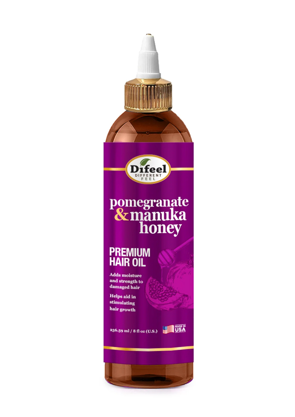 Difeel Pomegranate & Manuka Honey Premium Hair Oil (8 oz) #236