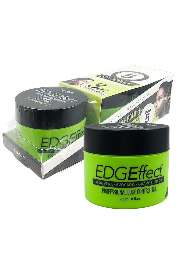 EDGEffect Edge Control Gel_Extreme Hold/Aloe Vera #EEF0058(8oz)#7 -pc