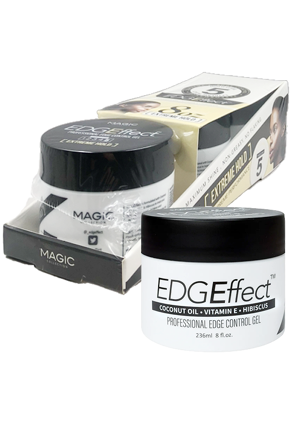EDGEffect Edge Control Gel_Extreme Hold/Coconut Oil #EEF0068(8oz/3pc/ds)#8-ds