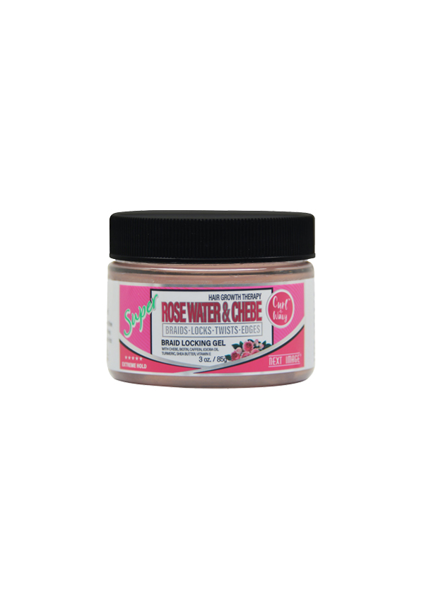 Next Image Braid Locking Gel Super Hold _ Rose Water & Chebe (3 oz) #116