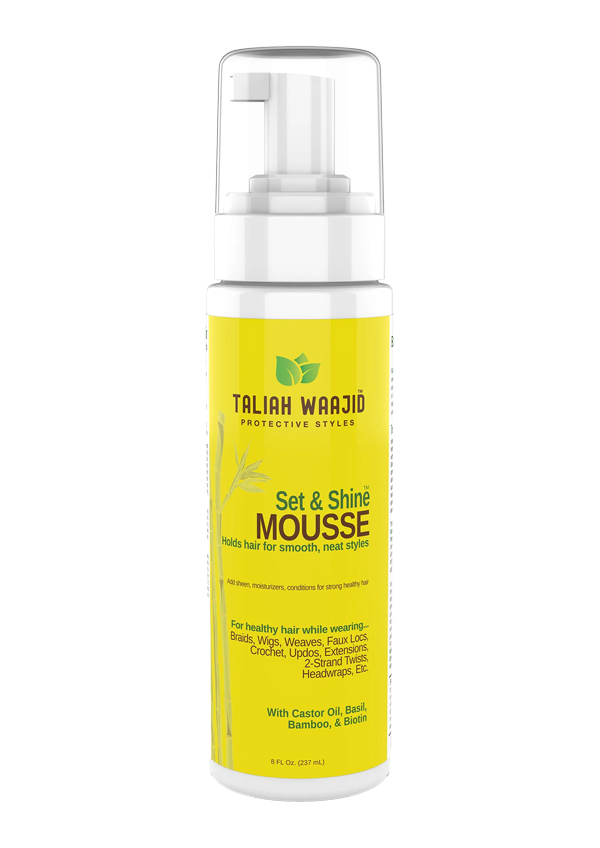 Taliah Waajid Protective Styles Set & Shine Mousse (8 oz) #83