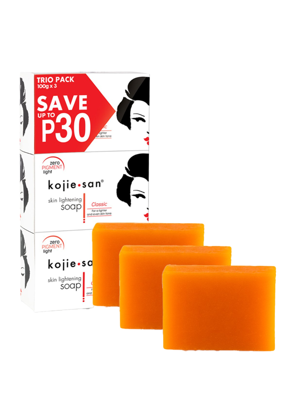 KOJIE SAN Soap_ Trio Pck (100gx3)-pk #11