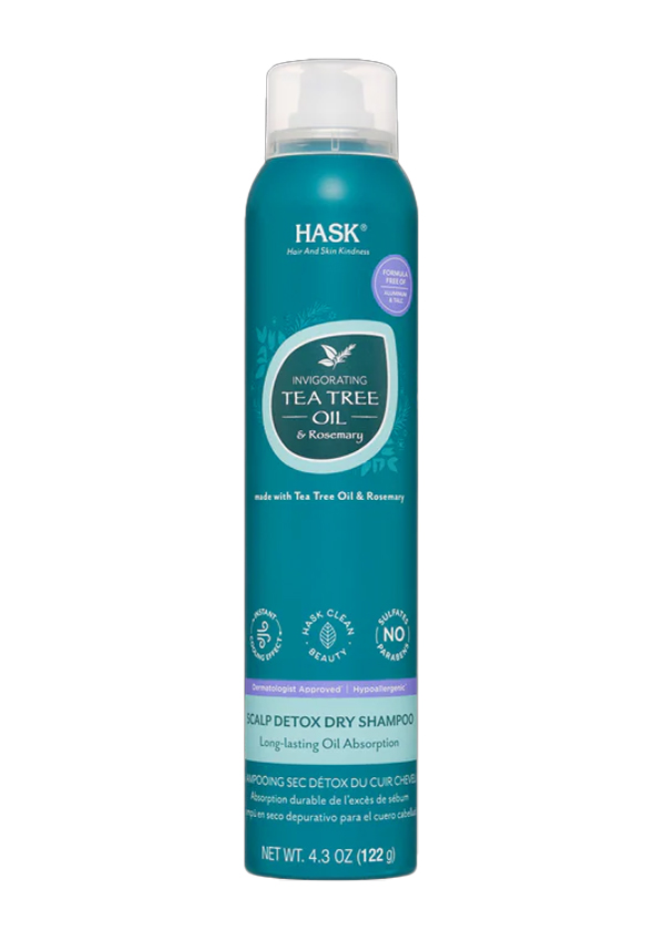Hask Tea Tree Oil Scalp Detox Dry Shampoo (4.3oz) #108