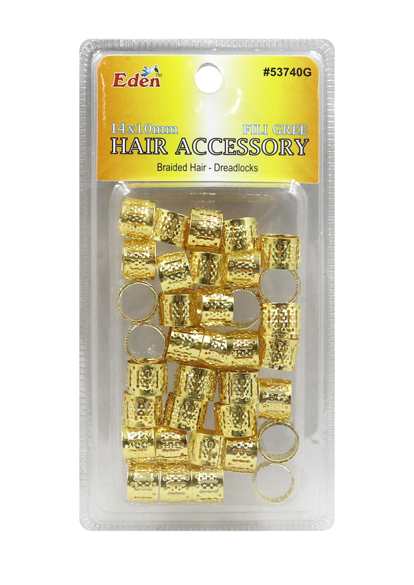 Eden Blister (14x10 mm) FiliGree Tube -Gold #53740G -pk