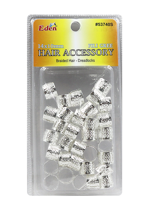 Eden Blister (14x10 mm) FiliGree Tube -Silver #53740S -pk