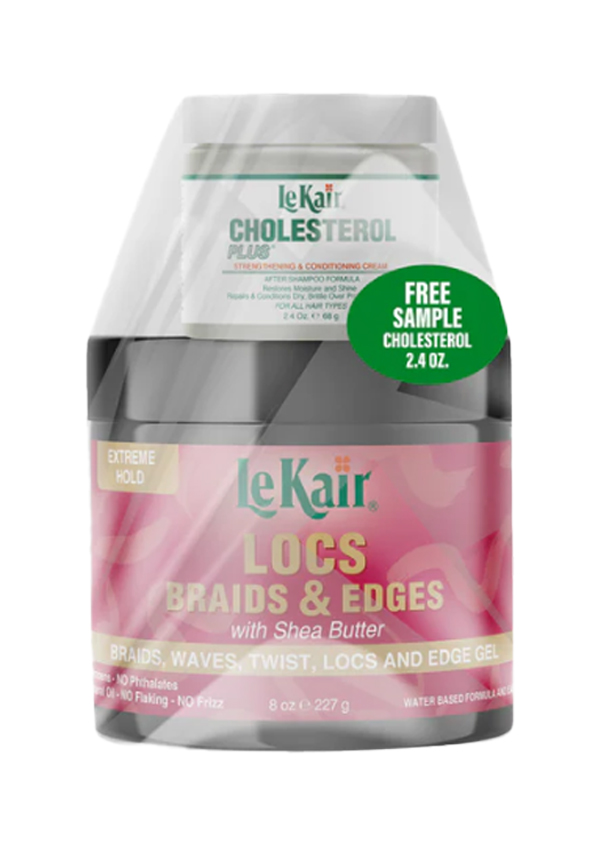 LeKair LOCS Braids & Edges Gel (8 oz) with Cholesterol #4