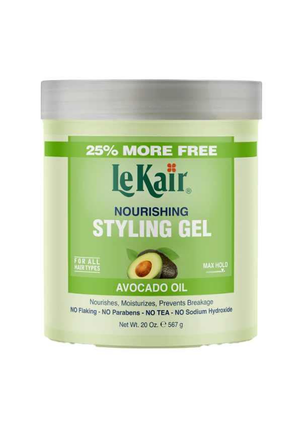 LeKair Nourishing Styling Gel_Avocado Oil (20 oz) #17