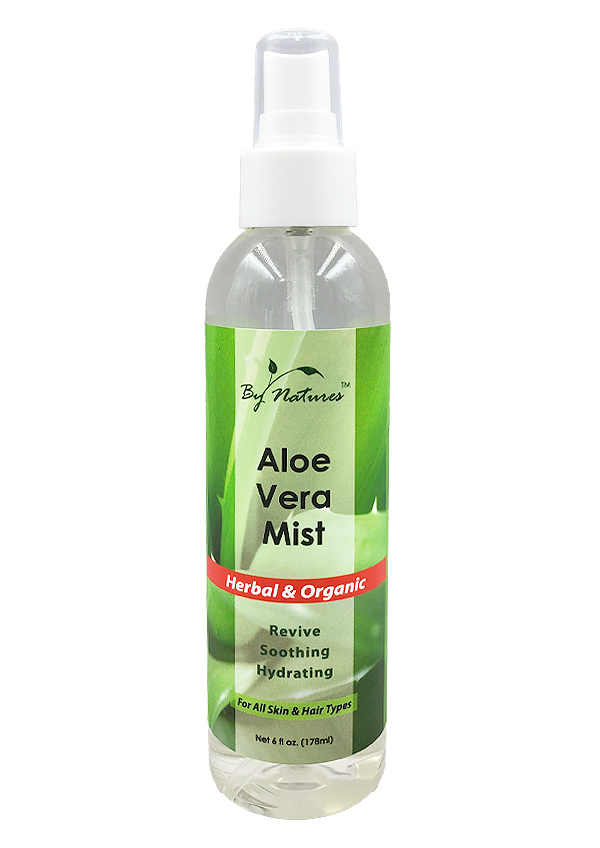 By Natures Aloe Vera Mist Herbal & Organic (6 oz) #95