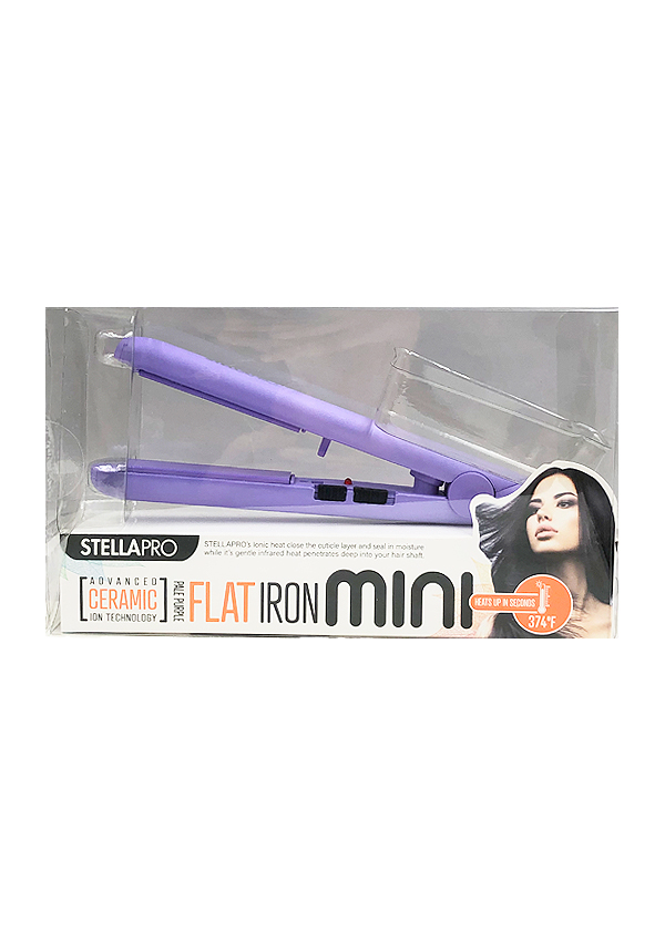 StellaPro Flat Iron Mini #9931PUR -pc