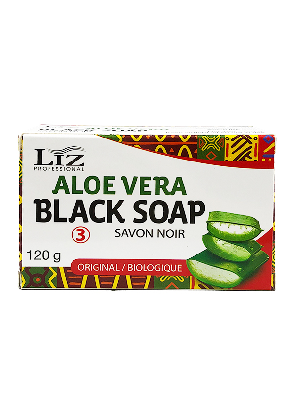 Liz Aloe Vera Black Soap (120 g) #43