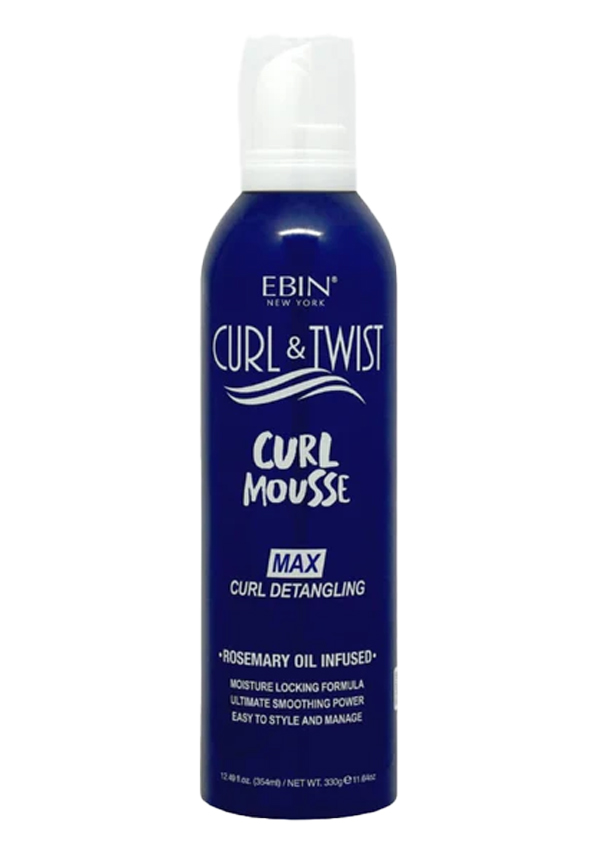 EBIN Curl & Twist Curl Detangling Mousse (12.49 oz/354 ml) #264