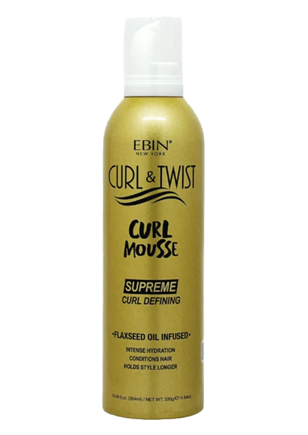 EBIN Curl & Twist Curl Defining Mousse (12.49 oz/354 ml) #266