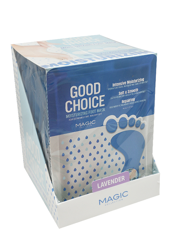 Magic Good choice Moisturizing Foot Mask -Lavender #MT0202LAW -dz