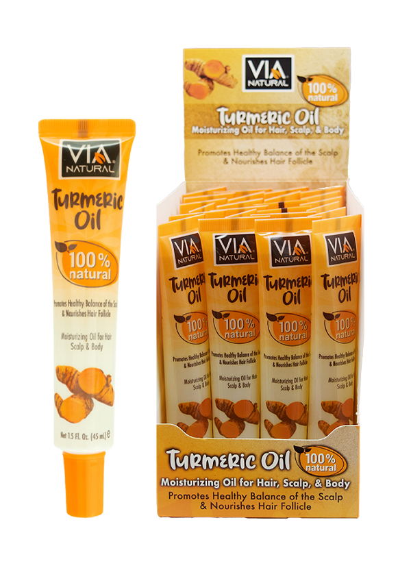 Via Natural Turmeric Oil Tube (1.5 oz/24 pz/ ds) #88